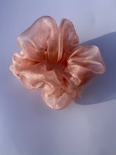 Load image into Gallery viewer, Rose Gold Organza Scrunchie
