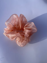 Load image into Gallery viewer, Rose Gold Organza Scrunchie
