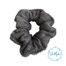 Load image into Gallery viewer, Grey Bamboo Scrunchie
