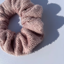 Load image into Gallery viewer, Dusky Pink Bamboo Scrunchie
